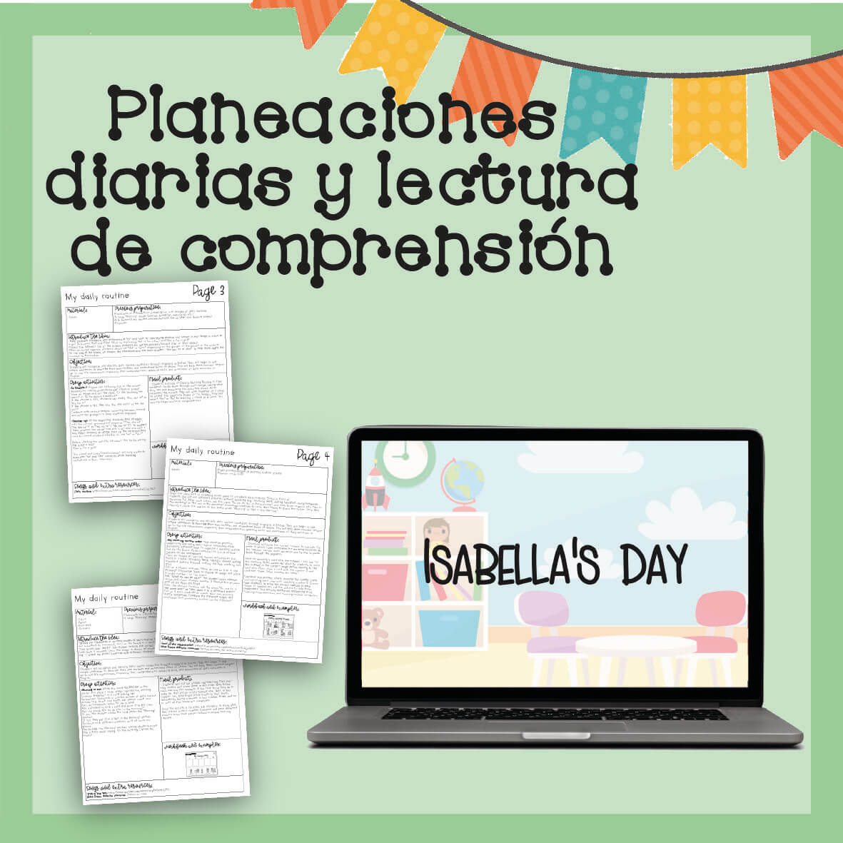 Imagen secundaria de LECCION MI RUTINA DIARIA